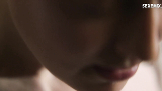 Dakota Fanning and Rosy McEwen underwear, scene in The Alienist (2020)