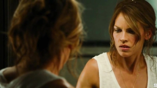 Hilary Swank breasts, scene in The Resident (2011)
