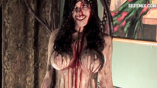 Victoria De Mare, Roxy DeVille, Bio Slime (Contagion) filmindeki sahne (2010)