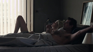 Elizabeth Debicki Cleavage, scene in The Burnt Orange Heresy (2019)