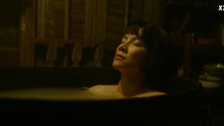 Angelica Lee sexy scene in The Garden of Evening Mists (2019)