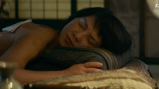 Angelica Lee sexy scene in The Garden of Evening Mists (2019)