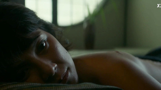 Angelica Lee sexy scene in The Garden of Evening Mists (2019)