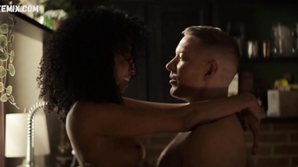 Gabrielle Ryan poses nude in series Power Book IV Force s01e04 (2022)