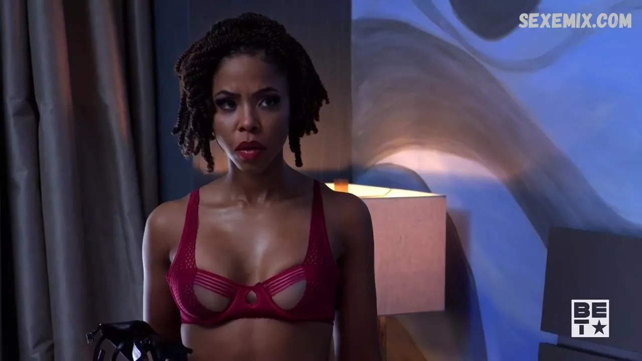 Khaneshia KJ Smith underwear, sexy scene in Sistas s04e01 (2022)