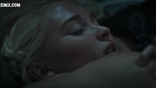 Isabel May sexy scene in 1883 s01e08 (2022)