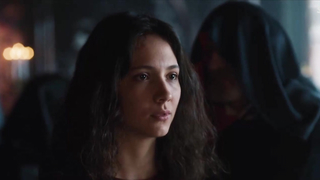 Дарья Балабанова демонстрирует голую грудь, киску - Karamora s01e06 (2022)