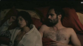 Lubna Azabal hottest, scene in Goodbye Morocco (2012)