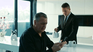 Anna Bogomolova has a sexy scene in the show “Zapiski oteljera #Helvetia”