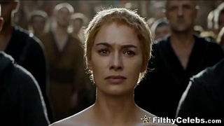 OBTEVE uma cena totalmente nua com Lena Headey