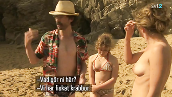 Scène de nu de Sandrine Bodenes dans Le Skylab (2011)