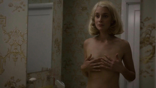 Caitlin FitzGerald, Betsy Brandt nuda, scena di sesso da Masters of Sex s02e12 (2014)