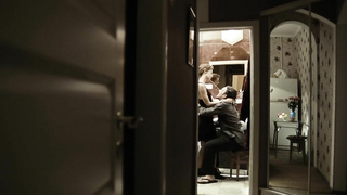 Vilma Kutaviciute çıplak, Vosmerka'daki sahne (2013)