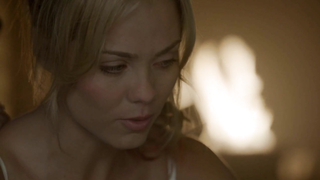 Nude video with Laura Vandervoort - Bitten s01e09 (2014)