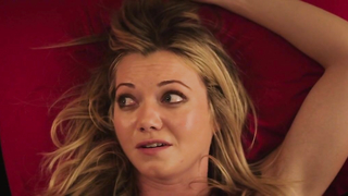 Nude video with Alexis Knapp and Megan Stevenson - Cavemen (2013)