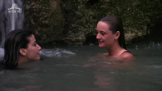 Nude video with Gina Gershon and Michele Little - Sweet Revenge (1987)