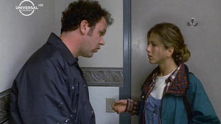 Дженнифер Энистон обнаженная, сексуальная сцена из фильма Хорошая девочка (2002)