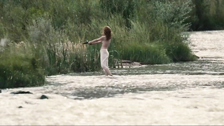 Nude video with January Jones - Sweetwater (2013)