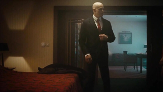 Nude video with Olga Kurylenko scene from Hitman (2007)