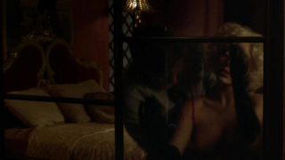 Nude video with Elena Satine and Jessica Marais scene from Magic City s02e08 (2013)