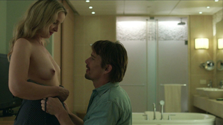 Nude video with Julie Delpy scene from Before Midnight (2013)