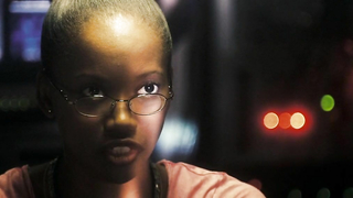 Nude video with Paula Patton scene from Deja Vu (2006)