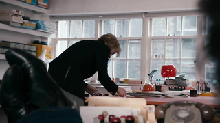 Escena erótica de Anna Friel de La mirada de amor (2013)