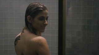Nude video with Sarah Shahi and Weronika Rosati scene from Bullet To The Head (2012)