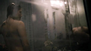 Nude video with Sarah Shahi and Weronika Rosati scene from Bullet To The Head (2012)