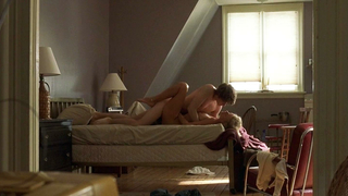 Nude video with Kim Basinger scene from The Door in the Floor (2004)