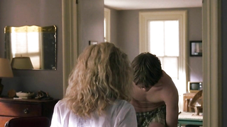 Nude video with Kim Basinger scene from The Door in the Floor (2004)