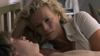 Nude video with Kim Basinger scene from The Door in the Floor (2004)
