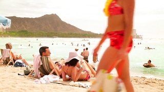 Nude video with Jessica Pare scene from Mad Men s06e01 (2013)