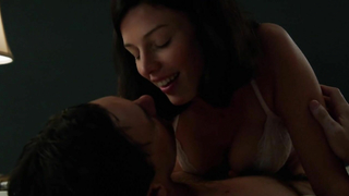 Nude video with Jessica Pare scene from Mad Men s06e01 (2013)