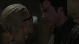 Nude video with Kathleen Robertson scene from Boss s02 (2012)