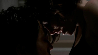 Nude video with Lauren Cohan scene from The Walking Dead s03e13 (2013)