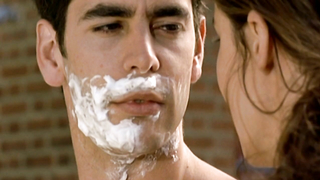 Nude video with Anna Mouglalis scene from Novo (2002)