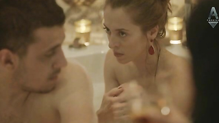 Nude video with Anastasiya Meskova scene from Sladkaya zhizn s01e06 (2014)