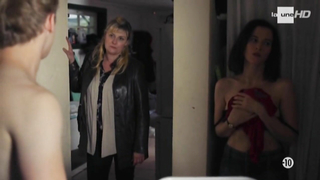 Nude video with Edwige Baily scene from La Treve s01e03scene from06 (2016)