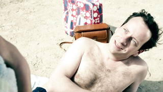 Britta Hammelstein çıplak, Verbrechen s01e01'den (2013) seks sahnesi