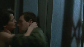 Nude video with Juliette Binoche scene from Rendezscene fromvous (1985)