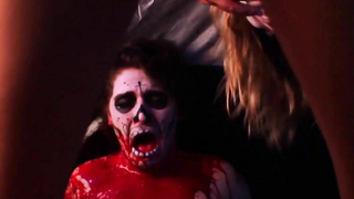 Blake Willow nu, cena de sexo de Night of the Pumpkin (2011)