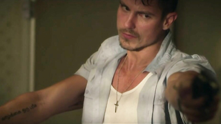 Nude video with Danielle Savre scene from Adulterers (2015)