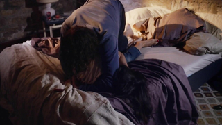 Рафаэль Годен обнаженная, сексуальная сцена из Diamant noir (2016)