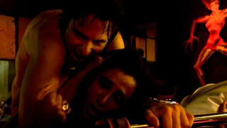 Nude video with Laura Mana scene from Dobermann (1997)