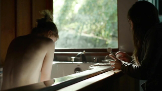 Nude video with Evan Rachel Wood scene from Into the Forest (2015)