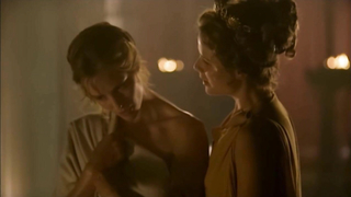 Nude video with Sienna Guillory scene from Helen of Troy (2003)