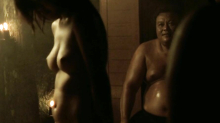 Nude video with Emmanuelle Beart scene from Vinyan (2008)