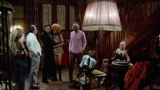 Nude video with Monique Chaumette scene from La grande bouffe (1973)