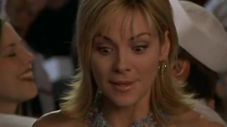 Kim Cattrall ve Kristin Davis çıplak, Sex and the City s05e01 (2002) filminden seks sahnesi